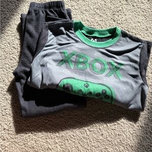 Xbox Youth Pajama Set - Gray and Green